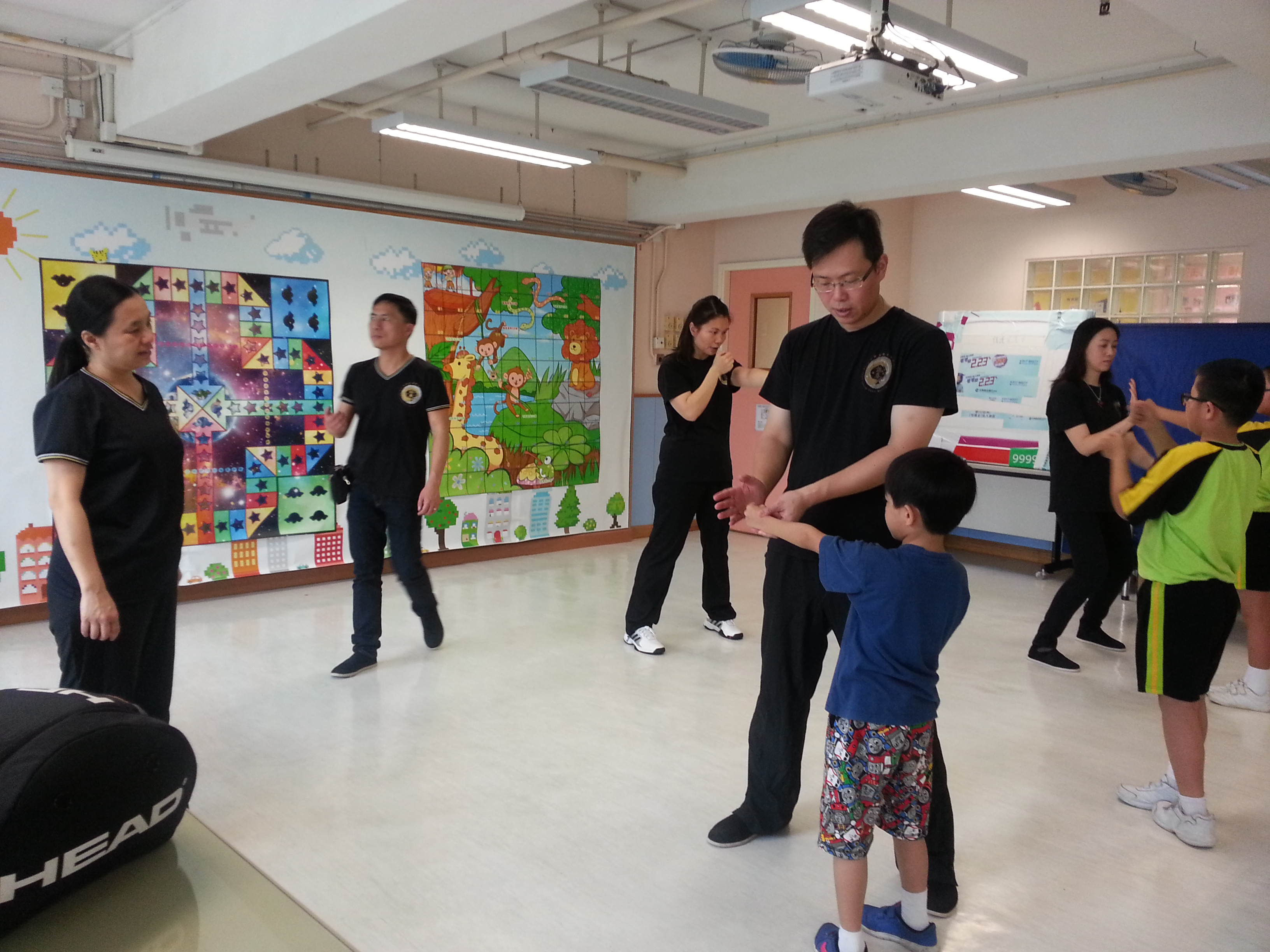 香港保護兒童會義教詠春活動
