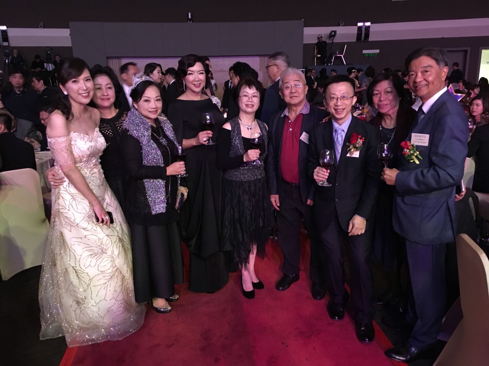 梁錦棠師父出席香港化粧品同業協會周年晚會，並被委任成該會會務顧問